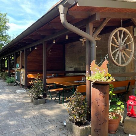 Land-Gast-Hof Walkmuehle Hotell Feuchtwangen Eksteriør bilde